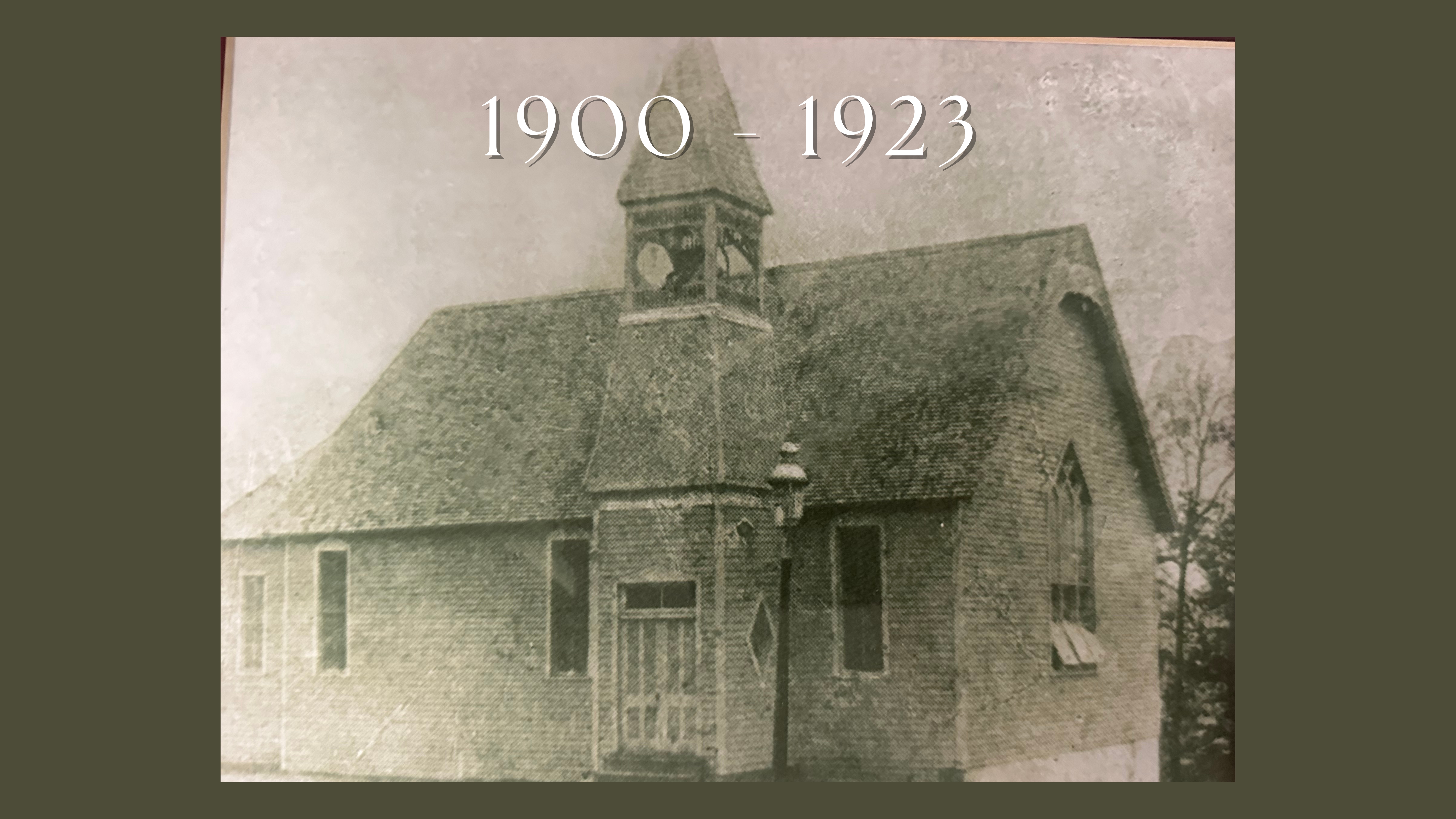 Central Baptist Church 1900–1923