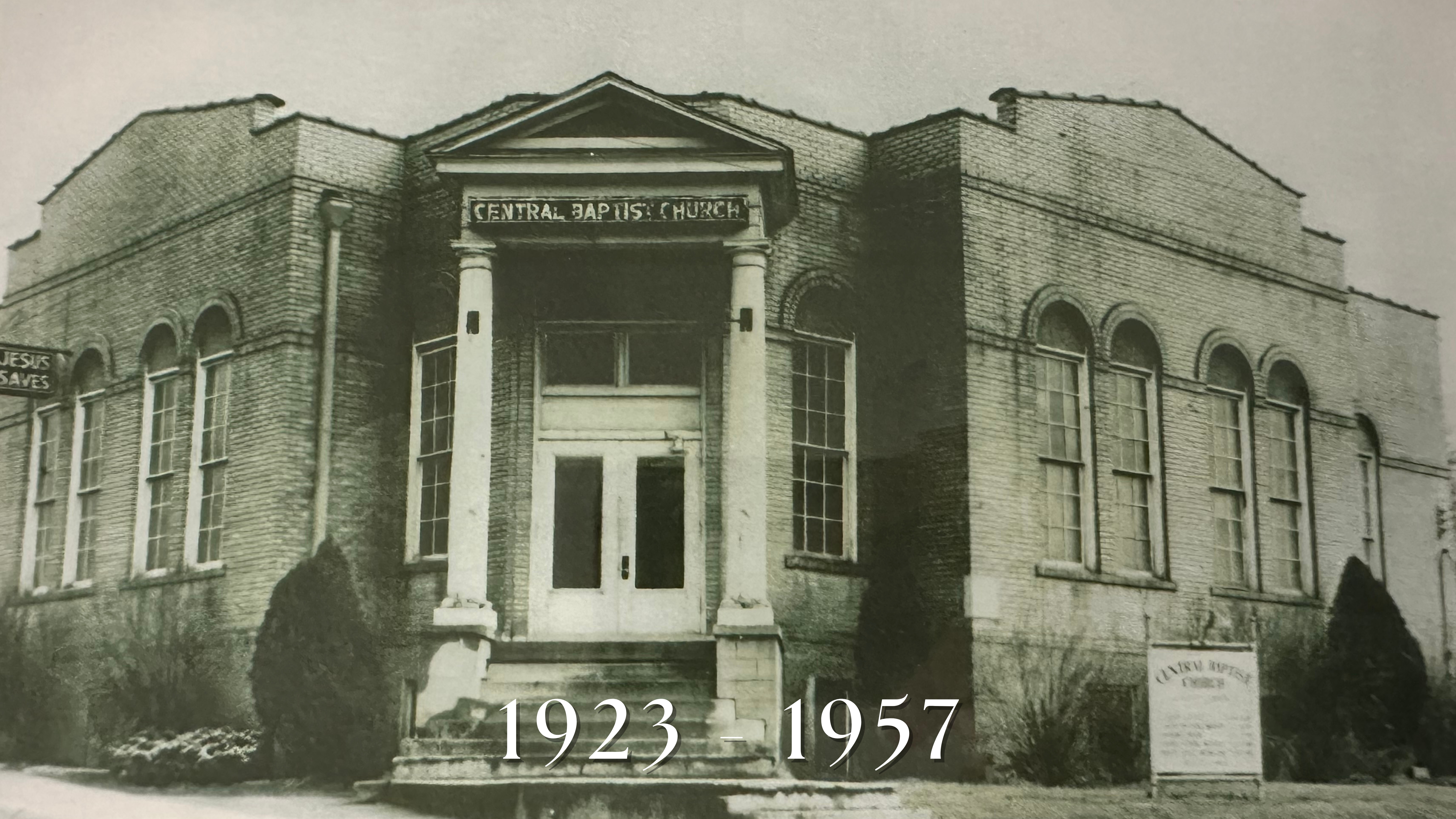 Central Baptist Church 1923–1957